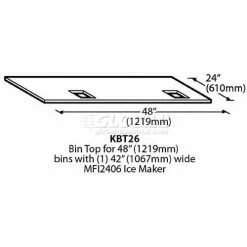 Ice-O-Matic Bin Top & Bin Level Kit, For 22" Cuber Or Gem0650/Gem0956 On Iod 200 Or 250