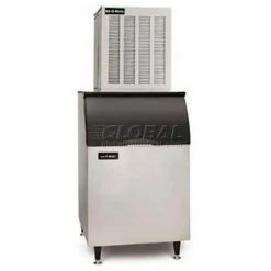 Ice-O-Matic Ice Maker, Flake-Style, Water-Cooled, Self-Contained Condenser, Approximately 859 Lb Production