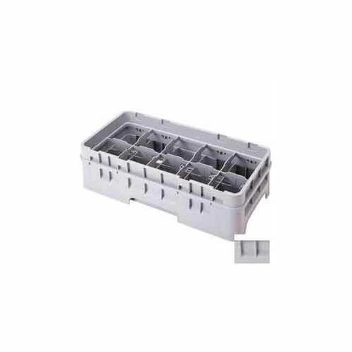 Cambro 10HC414151 - Camrack Cup Rack 10 Compartments 4-1/4" Max. Height, Soft Gray, NSF - Pkg Qty 5