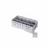 Cambro 10HE2151 - Half Drop Extender, Half Size, 10-Comp, 19-3/4x10x2, Adds 1-5/8" To Height, Gray - Pkg Qty 12