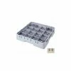 Cambro 16S738184 - Camrack Glass Rack 16 Compartments 7-3/4" Max. Height Beige NSF - Pkg Qty 3