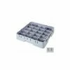 Cambro 20C414151 - Camrack Cup Rack 20 Compartments 4-1/4" Max Height, Soft Gray, NSF - Pkg Qty 5