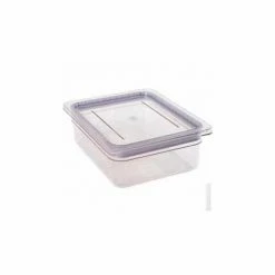 Cambro 20CWGL135 - Griplid, Fits Gn 1/2 Size Food Pan, 10-7/8x12-3/4, Stackable, Clear - Pkg Qty 6