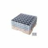 Cambro 36S1058151 - Camrack Glass Rack Low Profile 36 Compartments 11" Max. Height Soft Gray - Pkg Qty 2