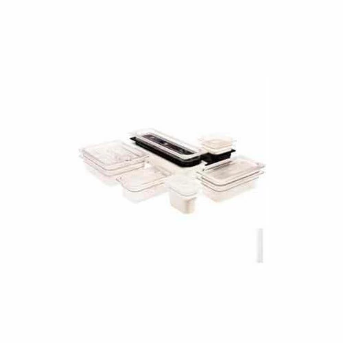 Cambro 38CW135 - Camwear Food Pan, Plastic, 1/3 Size, 8" Deep, Polycarbonate, Clear, NSF - Pkg Qty 6