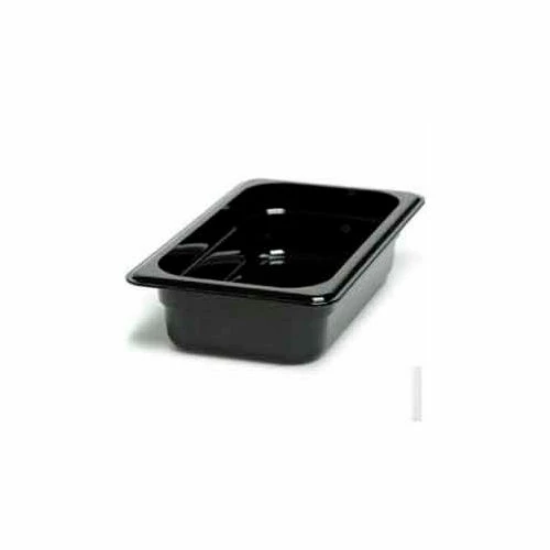 Cambro 42CW135 - Camwear Food Pan, Plastic, 1/4 Size, 2-1/2" Deep, Polycarbonate, Clear, NSF - Pkg Qty 6
