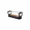 Cambro 4FBRTT110 - Tabletop Salad Bar, 51"L x 27"H, Table Top, 4-Pan Size, Breathguard, Black