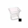 Cambro 66CW110 - Camwear Food Pan, Plastic, 1/6 Size, 6" Deep, Polycarbonate, Black, NSF - Pkg Qty 6
