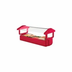 Cambro 6FBRTT158 - Table Top Model Food Bar 33x71, Hot Red