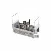 Cambro 8FB434151 - Flatware Basket, Half Size, 8 Compartments, Handles, Gray - Pkg Qty 6