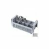 Cambro 8FBNH434151 - Flatware Basket, Half Size, 8 Compartments, Polypropylene, Gray - Pkg Qty 6