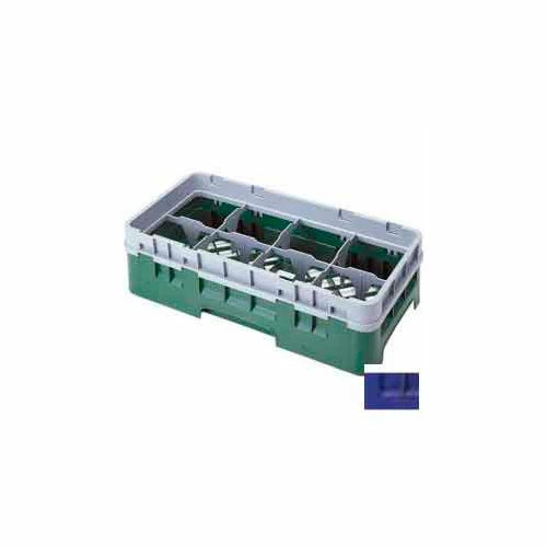 Cambro 8HS1114186 - Camrack Glass Rack 8 Compartments 11-3/4" Max. Height Navy Blue - Pkg Qty 2
