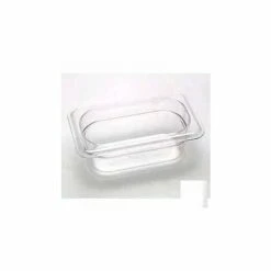 Cambro 92CW135 - Food Pan, Plastic, 1/9 Size, 2-1/2" Deep, Clear - Pkg Qty 6