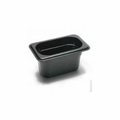 Cambro 94CW135 - Food Pan, Plastic, 1/9 Size, 4" Deep, Clear - Pkg Qty 6