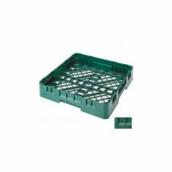 Cambro BR258119 - Camrack Base Rack Full Size 4" Inside Stack Height Sherwood Green NSF - Pkg Qty 6