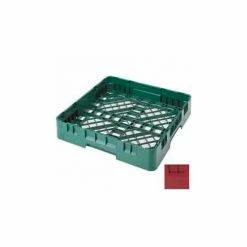 Cambro BR258416 - Camrack Base Rack Full Size 4" Inside Stack Height Cranberry NSF - Pkg Qty 6