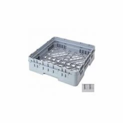 Cambro BR414151 - Camrack Base Rack 4-1/4" Inside Stack Height Soft Gray NSF - Pkg Qty 5