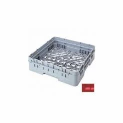 Cambro BR414163 - Camrack Base Rack 4-1/4" Inside Stack Height Red NSF - Pkg Qty 5