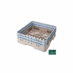 Cambro BR578119 - Camrack Base Rack 5-7/8" Inside Stack Height Sherwood Green NSF - Pkg Qty 4