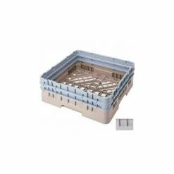 Cambro BR578151 - Camrack Base Rack 5-7/8" Inside Stack Height Soft Gray NSF - Pkg Qty 4