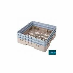Cambro BR578414 - Camrack Base Rack 5-7/8" Inside Stack Height Teal NSF - Pkg Qty 4