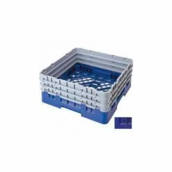 Cambro BR712186 - Camrack Base Rack 7-1/2" Inside Stack Height Navy Blue NSF - Pkg Qty 3