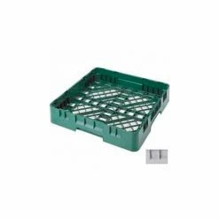 Cambro FR258151 - Camrack Flatware Rack, 19-3/4" x 19-3/4" x 4", 2-5/8" Max. Height, Soft Gray - Pkg Qty 6