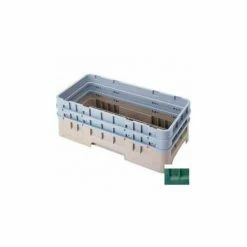 Cambro HBR578119 - Camrack Base Rack, Half Size, 6-1/2" Compartment Height, Sherwood Green - Pkg Qty 4