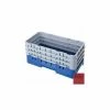 Cambro HBR712416 - Camrack Base Rack 7-1/2" Inside Stack Height Cranberry - Pkg Qty 3