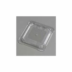 Carlisle 10316U07 - Topnotch® Universal Flat Lid 6-3/4" x 6-3/8", Clear - Pkg Qty 6