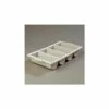 Carlisle 107123 - Save-All™ Silverware Tray 21-1/4"L x 11-1/2"W x 3-3/4"H, Grey - Pkg Qty 6