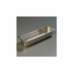 Carlisle 60700HL4 - Durapan™ Light Gauge One-Half Long Size Pan 20-13/16" x 6-3/8" - Pkg Qty 6