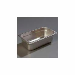 Carlisle 607134 - Durapan™ Light Gauge One-Third Size Pan 6-7/8" x 12-3/4" x 4" Deep - Pkg Qty 6