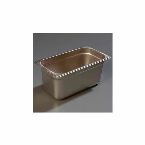 Carlisle 607136 - Durapan™ Light Gauge One-Third Size Pan 6-7/8" x 12-3/4" x 6" Deep - Pkg Qty 6