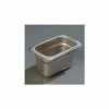 Carlisle 607194 - Durapan™ Light Gauge One-Ninth Size Pan 6-7/8" x 4-1/4" - Pkg Qty 6