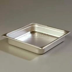 Carlisle 607232 - DuraPan™ Light Gauge Two-Thirds Size Pan, 13-7/8" x 12-3/4"