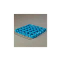 Carlisle RE2514 - Opticlean™ 25-Compartment Divided Glass Rack Extender, Carlisle Blue - Pkg Qty 6