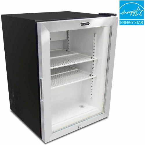 Whynter CDF-177SB, Countertop Reach In Display Glass Door Freezer, 1.8 Cu. Ft.