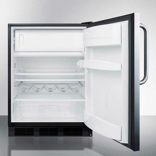 Summit Appliance Summit-Built-In Undercounter Refrigerator-Freezer, 5.1 Cu. Ft., 24" Wide - Image 3