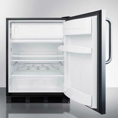 Summit Appliance Summit-Built-In Undercounter Refrigerator-Freezer, 5.1 Cu. Ft., 24" Wide - Image 4