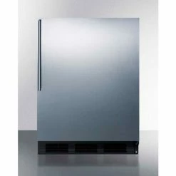 Summit Appliance Summit-ADA Compliant Freestanding Refrigerator-Freezer, 5.1 Cu. Ft., 24" Wide