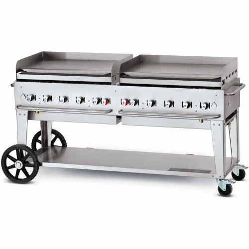 Crown Verity Mobile Outdoor Griddle 72" LP - MG-72