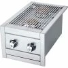 Crown Verity Stainless Steel Side Burner For BI Models NG - SB-BI