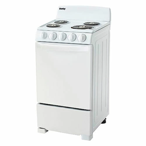Danby DER202W - Electric Range, 20"W, 220V, 2.3 Cu. Ft. Oven Capacity