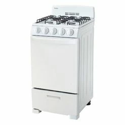 Danby DR202WGLP - Gas Range, 20"W, 110V, 2.3 Cu. Ft. Oven Capacity