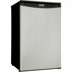 Danby® DAR044A4BSLDD-6 Compact Refrigerator 4.4 Cu. Ft. Black/Stainless Steel