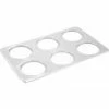Winco ADP-444 6 Hole Adaptor Plate - Pkg Qty 10