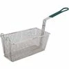 Winco FB-30 Heavy Duty Fry Basket, Rectangle, Green Plastic - Pkg Qty 6