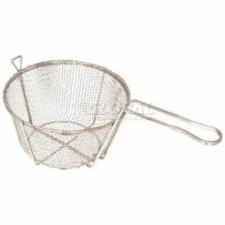 Winco FBR-9 Wire Fry Basket, Round, 4 Mesh - Pkg Qty 20