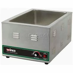 Winco FW-S600 Electric Food Cooker/Warmer, Stainless Steel